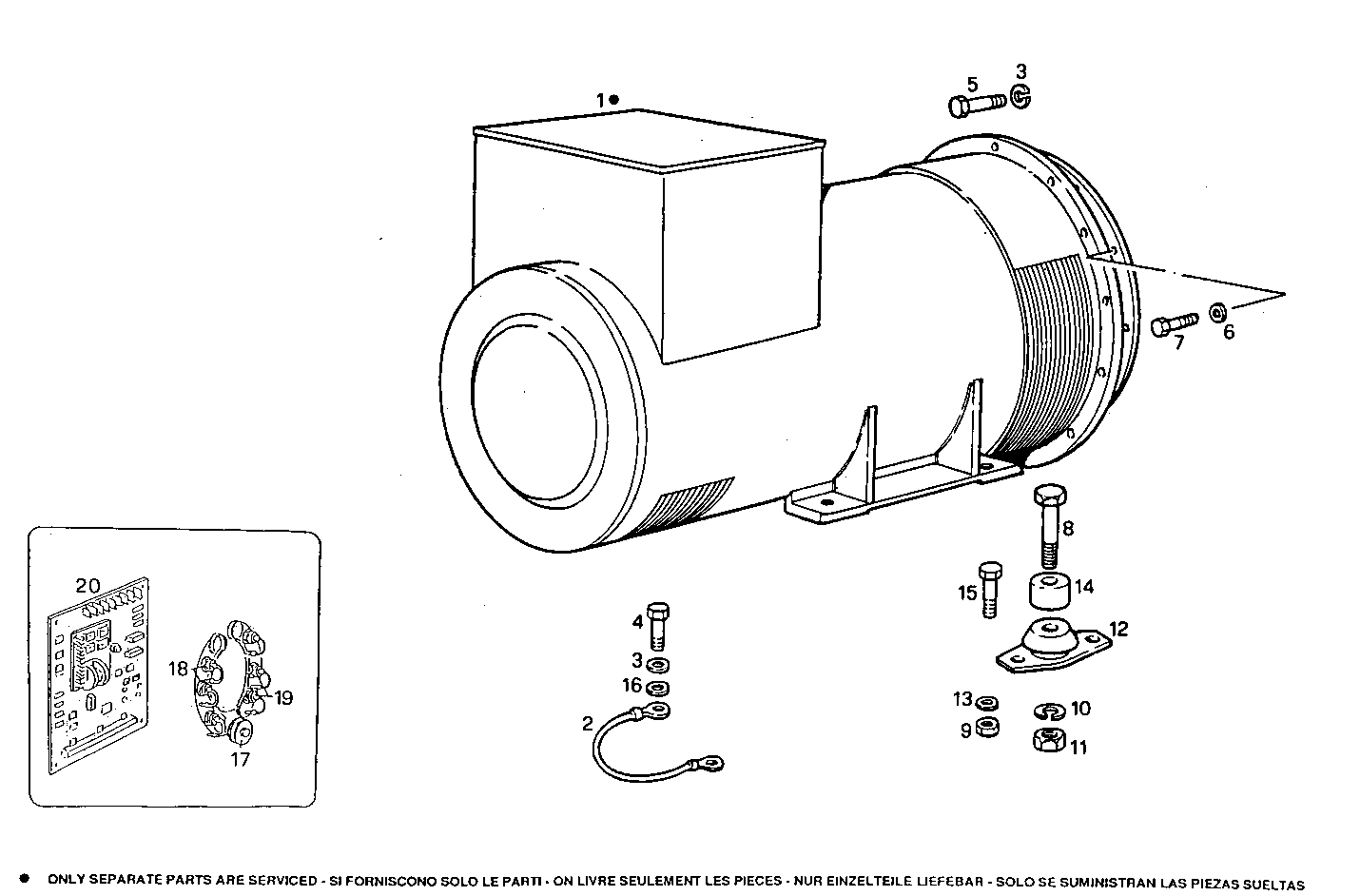360KVA 60HZ - GE8210SRi27.00A955 GE8210SRi27 parts diagram