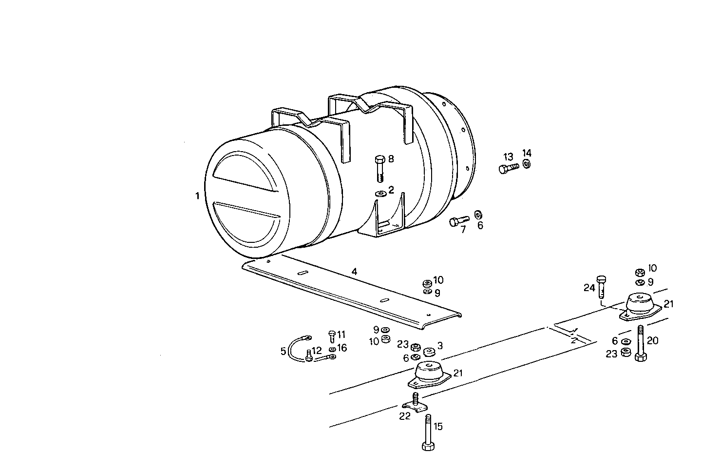 40-47KVA 50-60HZ - GE8041i05.55A905 GE8041i05 parts diagram