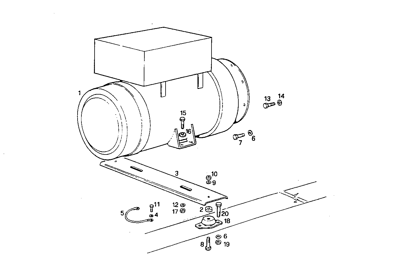 70-80KVA 50-60Hz - GE7450Si15.05A905 GE7450Si15 parts diagram