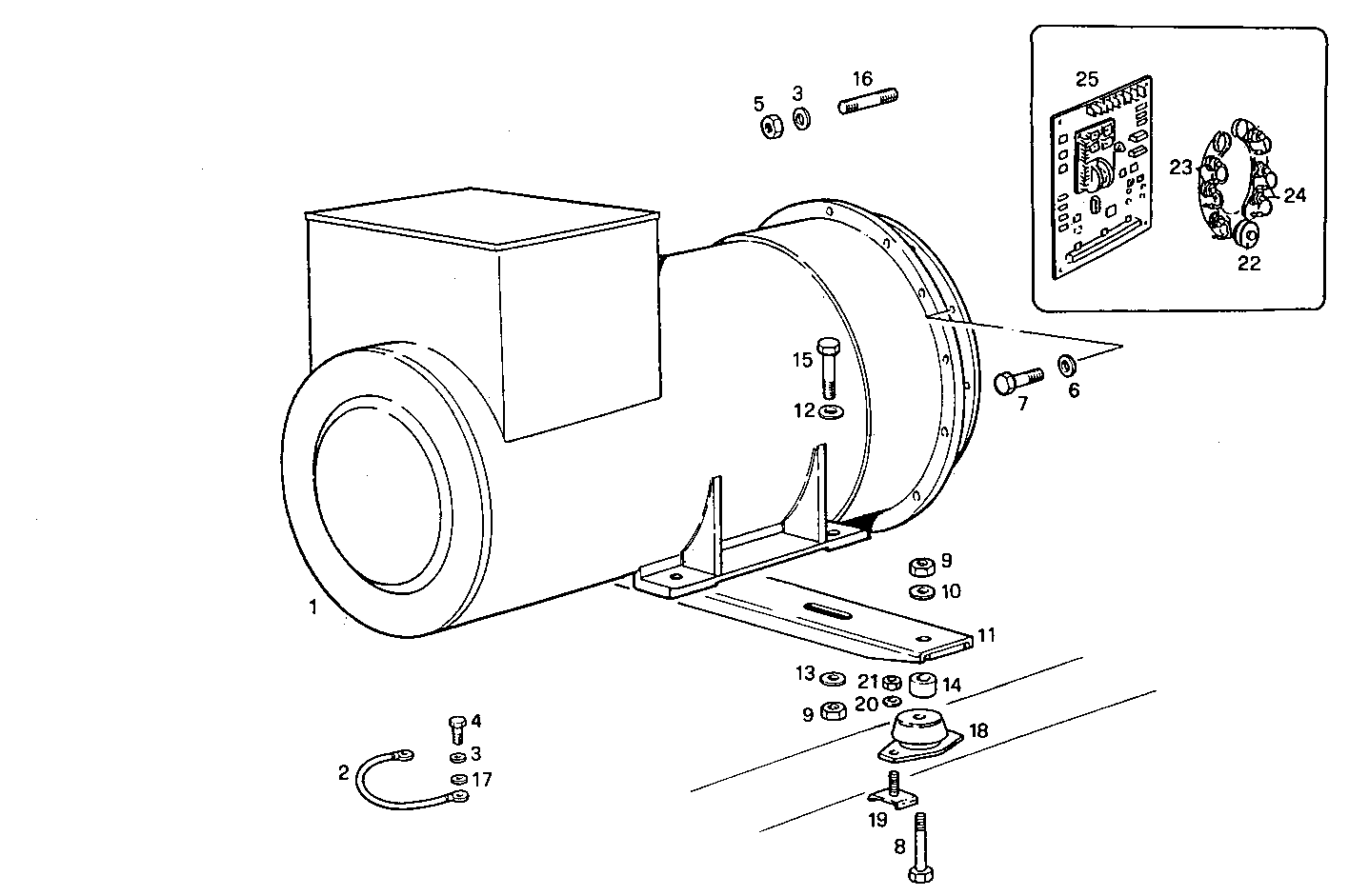 400KVA 50HZ - GE8281SRi26.02A955 GE8281SRi26 parts diagram