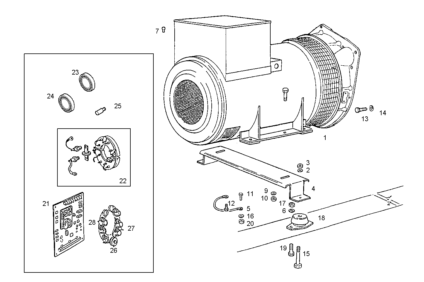 50Hz-60Hz - GE8061i06.05N900 GE8061i06 parts diagram