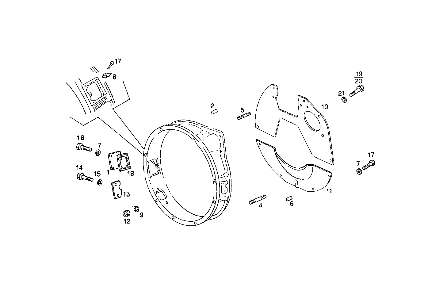 DOUBLE BEARING ELECTRIC MACHINE - 8061Si06.05 8061Si06 parts diagram