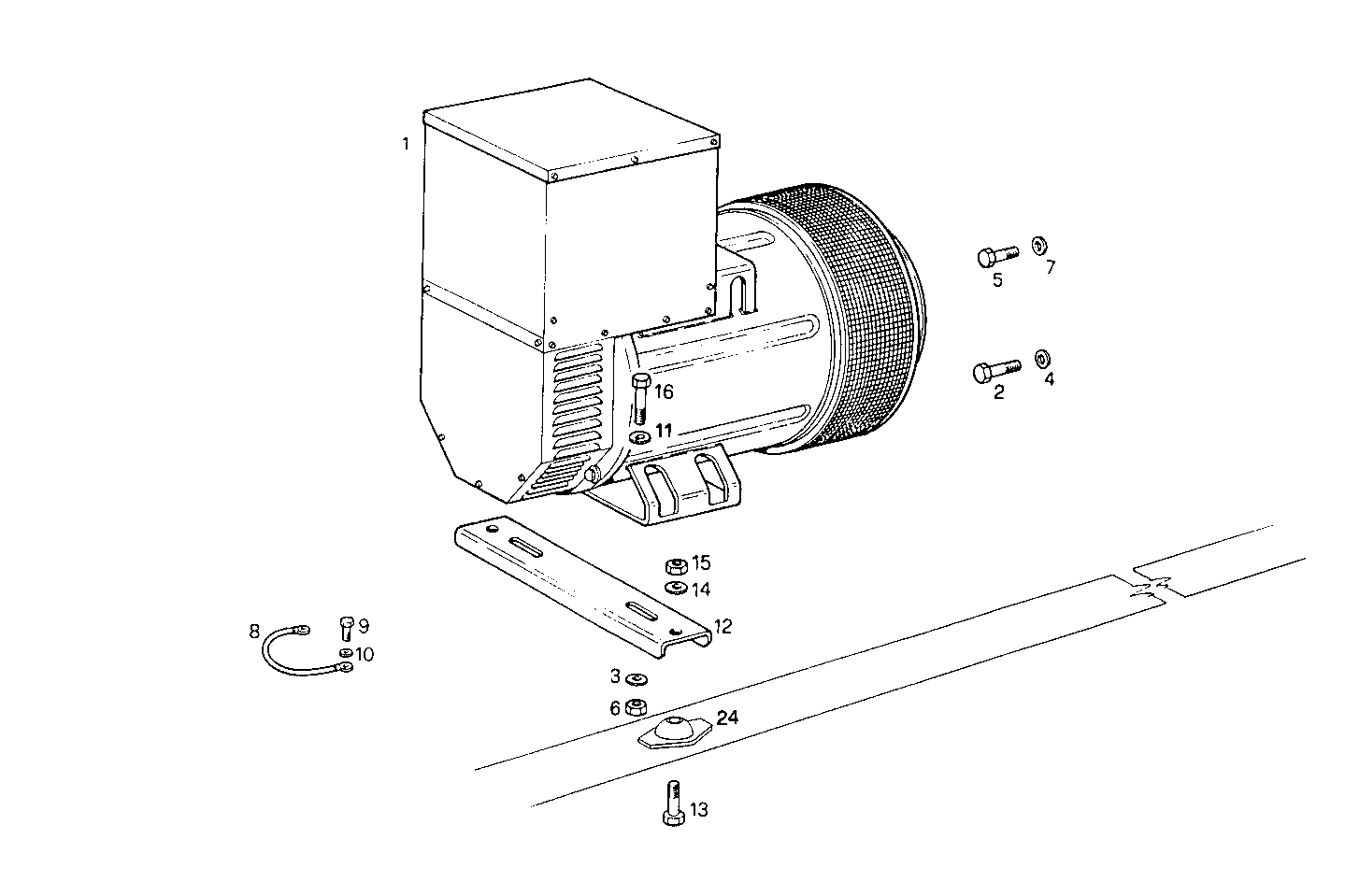 200-215KVA 50-60HZ - GE8361SRi26.06A955 GE8361SRi26 parts diagram