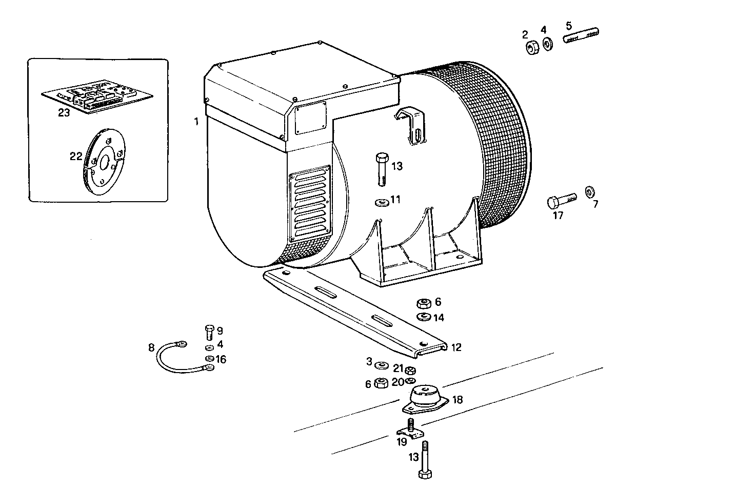 460KVA 60HZ - GE8281SRi27.00A955 GE8281SRi27 parts diagram