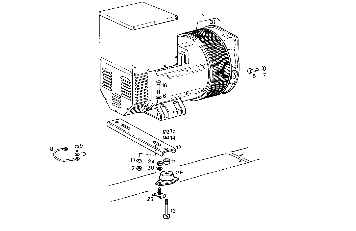 50Hz - 60Hz - GE8061SRi27.05R970 GE8061SRi27 parts diagram
