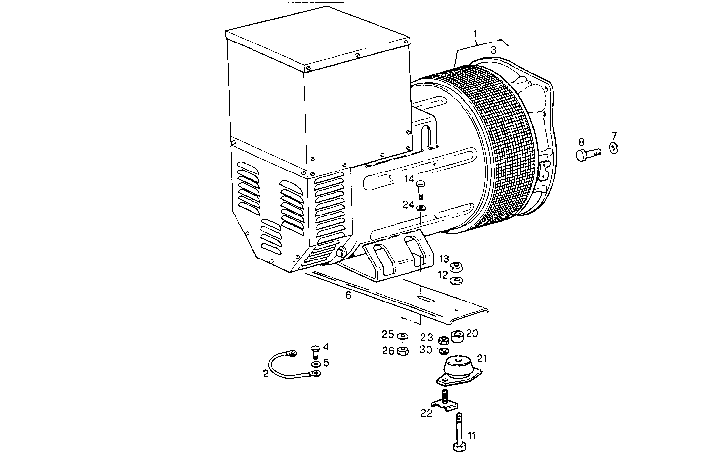 150-170KVA 50-60HZ - GE8061SRi27.05A955 GE8061SRi27 parts diagram