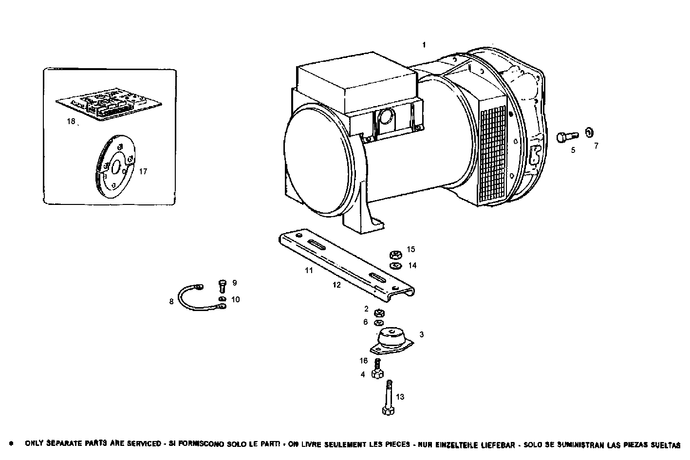 50Hz-60Hz - GE8061i06.05N920 GE8061i06 parts diagram