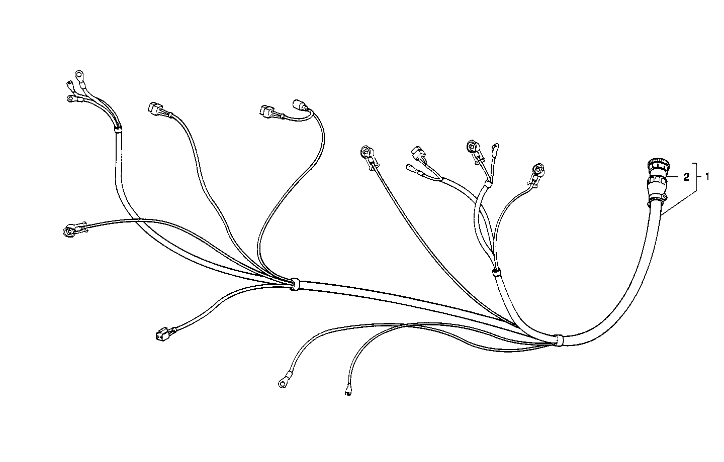 ELECTRIC WIRING - PU8281SI10.00A103 PU8281SI10 parts diagram