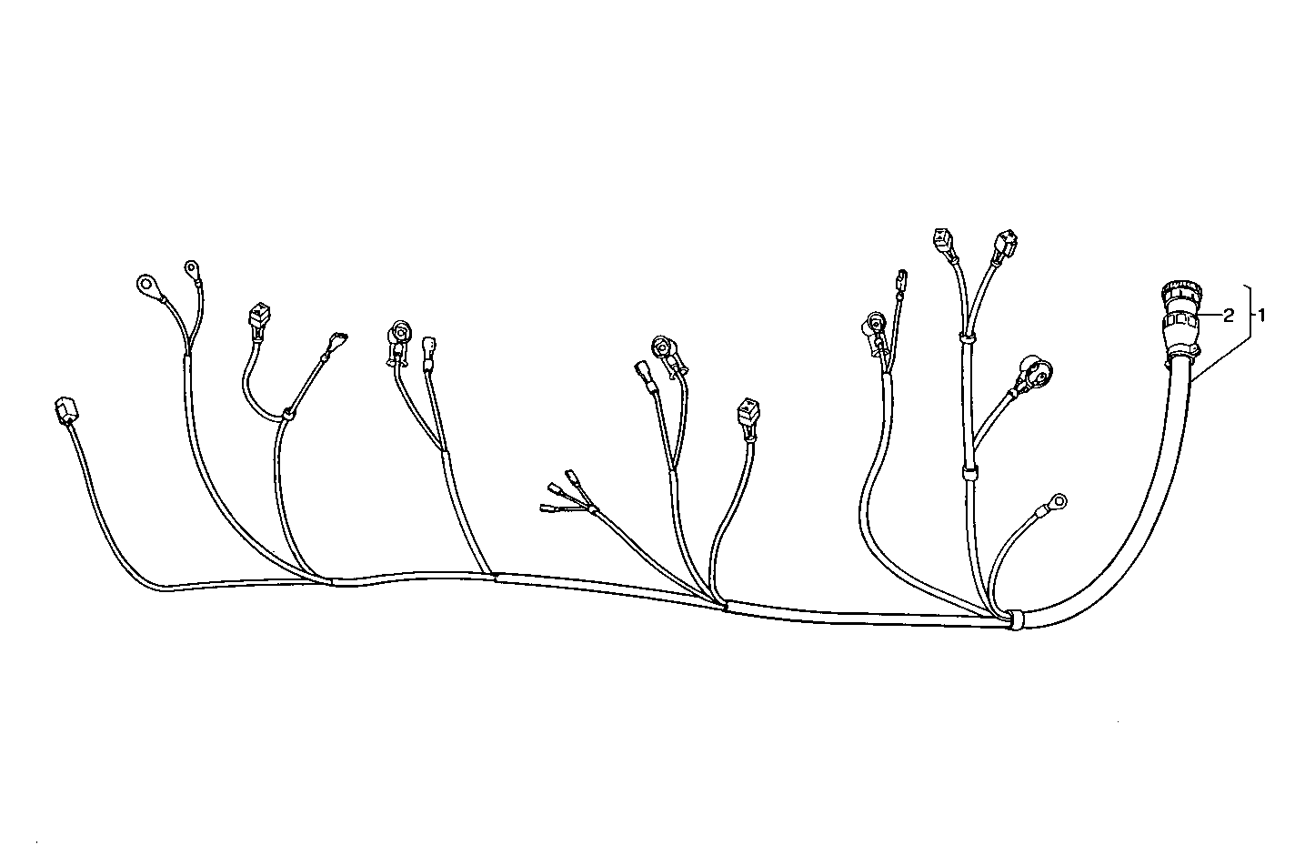 ELECTRIC WIRING - PU8210I03.00A106 PU8210I03 parts diagram