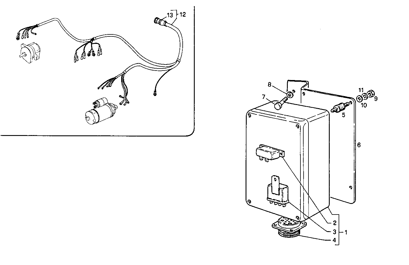 ELECTRIC WIRING - 8061SRM33.40 8061SRM33 parts diagram