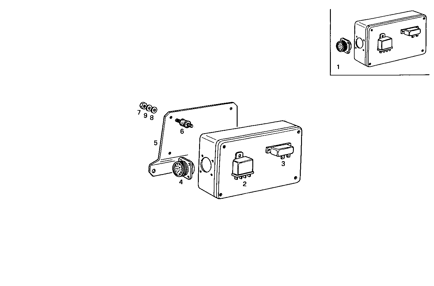 ELECTRIC WIRING - 8361SRM40.40 8361SRM40 parts diagram