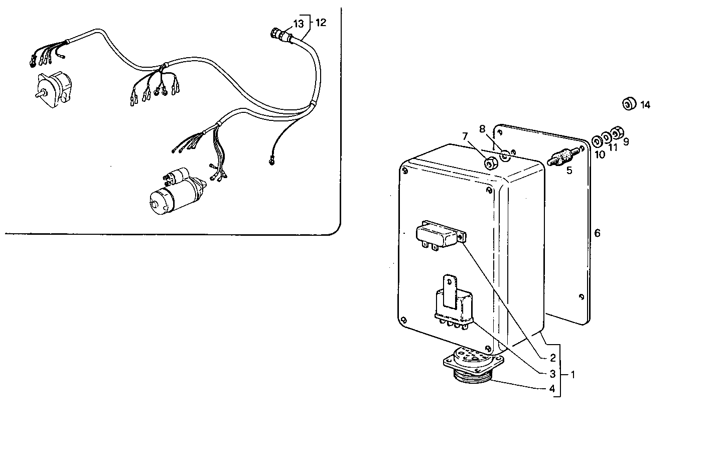 ELECTRIC WIRING - 8061SM20.42 8061SM20 parts diagram