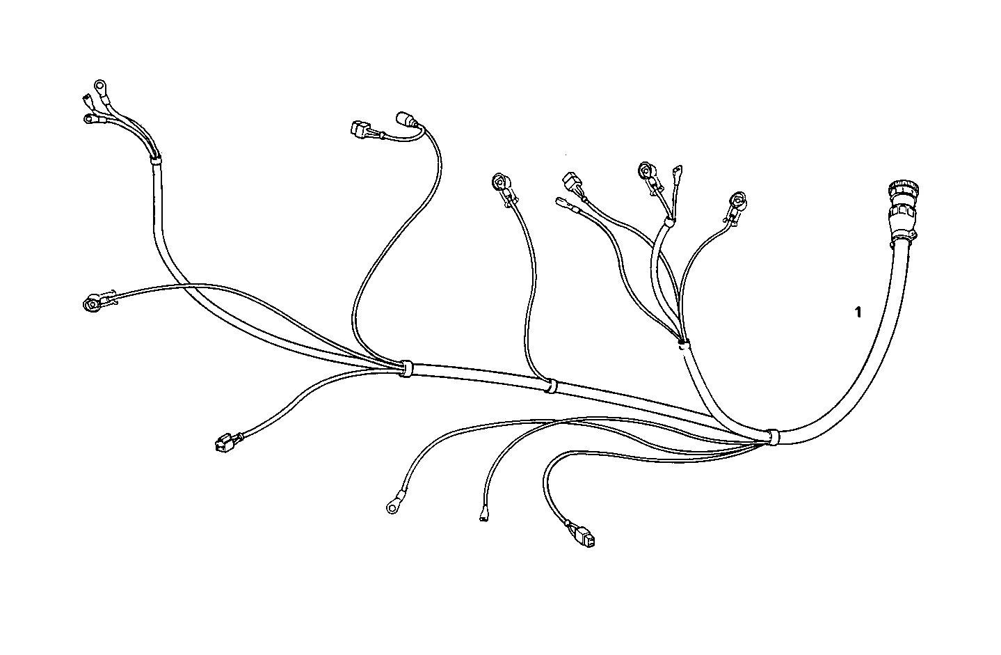 ELECTRIC WIRING - PU8045E00.00A110 PU8045E00 parts diagram
