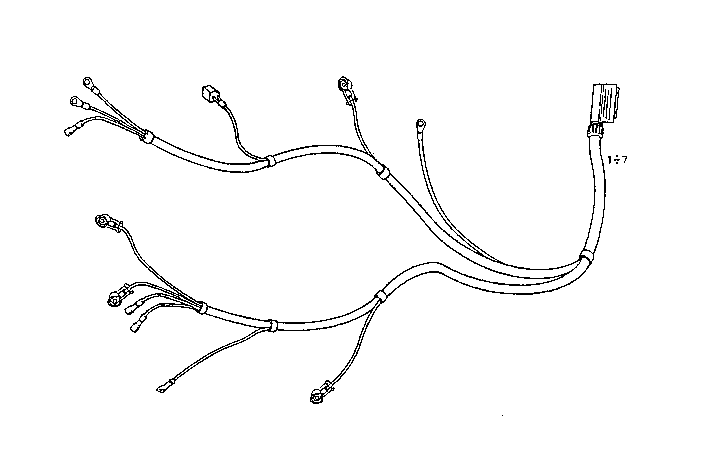 CABLES - GS8041i05.55 GS8041i05 parts diagram
