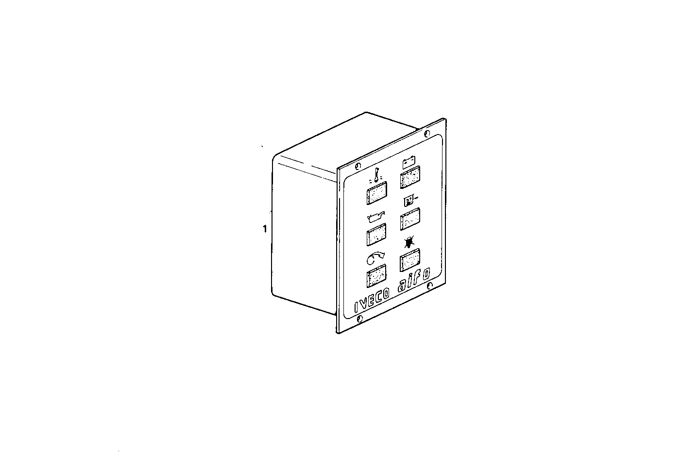 ALARMS DEVICE - 12/24V - 8041M09.02 8041M09 parts diagram