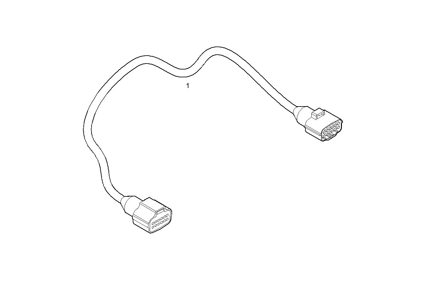 EXTENSION CABLE - 5m - S30ENTM23.10 SOFIM HPI 3.0L parts diagram