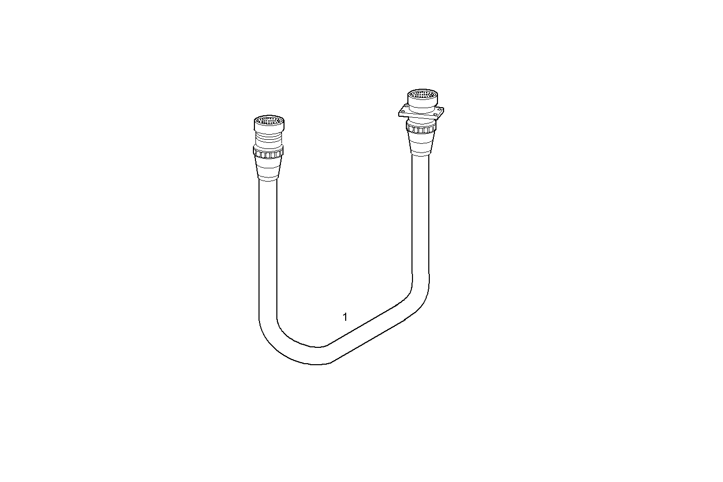 EXTENSION CABLE - 3m - N67MNTM28.11 NEF 6 mechanic. parts diagram