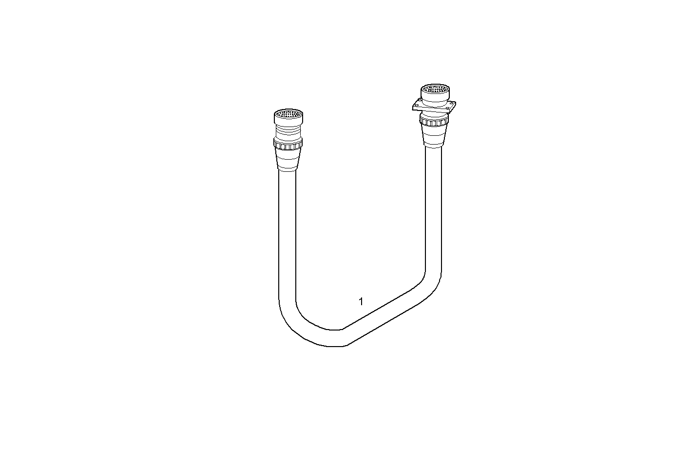 EXTENSION CABLE - 5m - N45MNAM10.01 NEF 4 mechanic. parts diagram