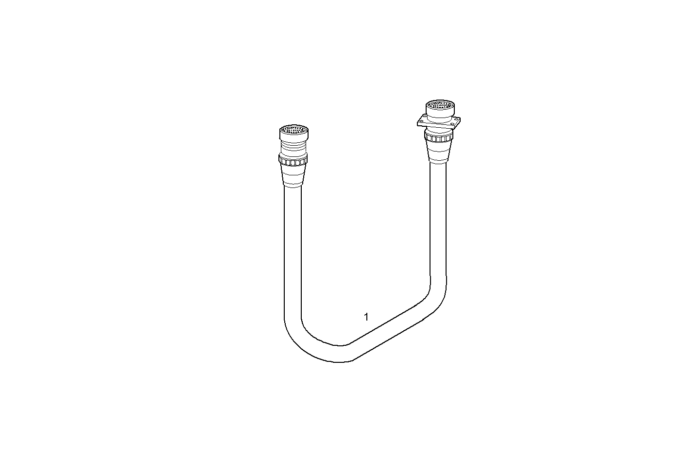 EXTENSION CABLE - 7m - N45MNAM10.01 NEF 4 mechanic. parts diagram