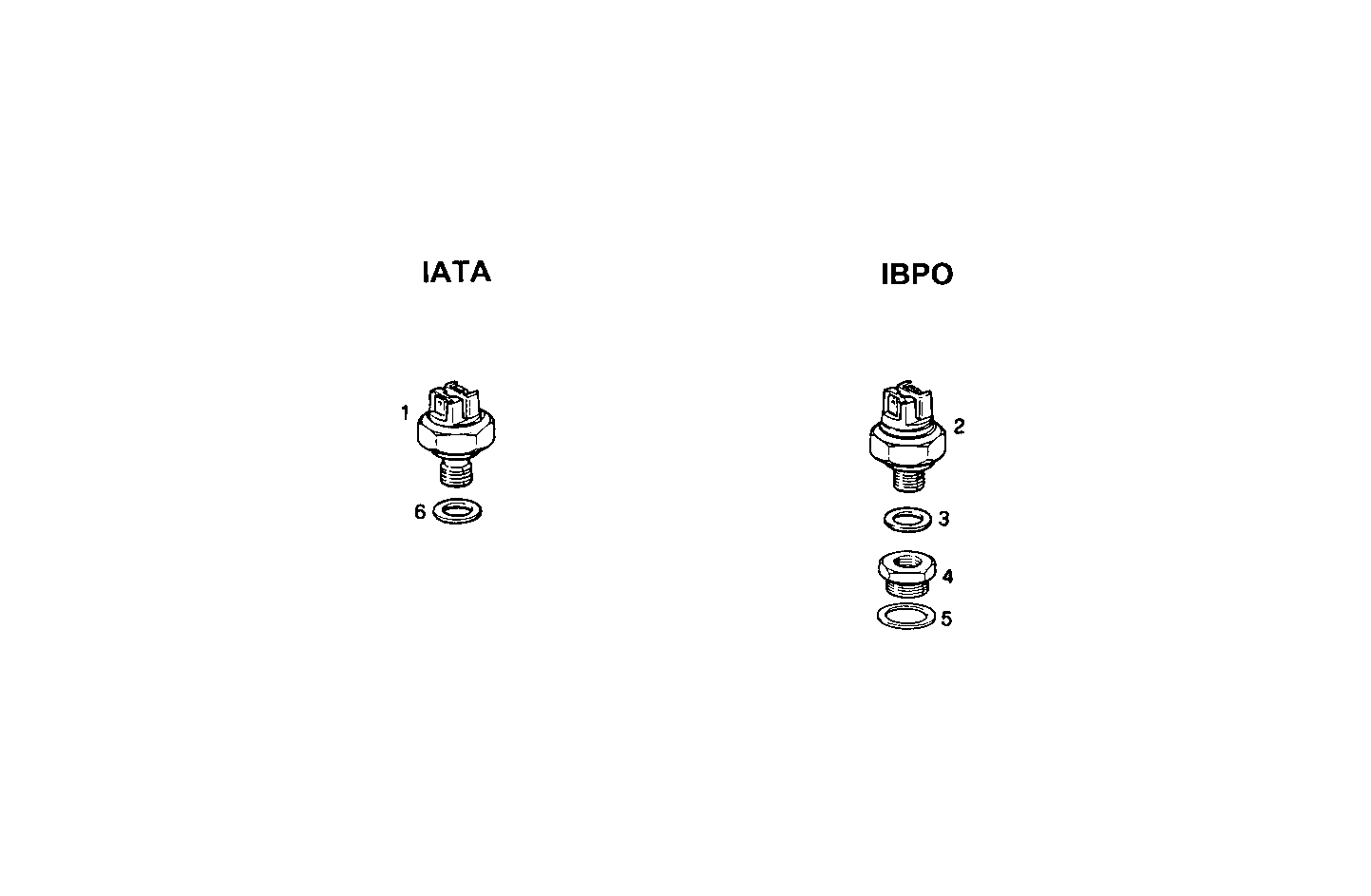 SENDER UNITS HWT/LOP TWO POLES SYSTEM - 8361SRM38.10 8361SRM38 parts diagram