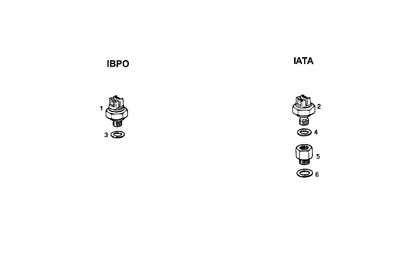 SENDER UNITS HWT/LOP TWO POLES SYSTEM - 8061SRM33.40 8061SRM33 parts diagram