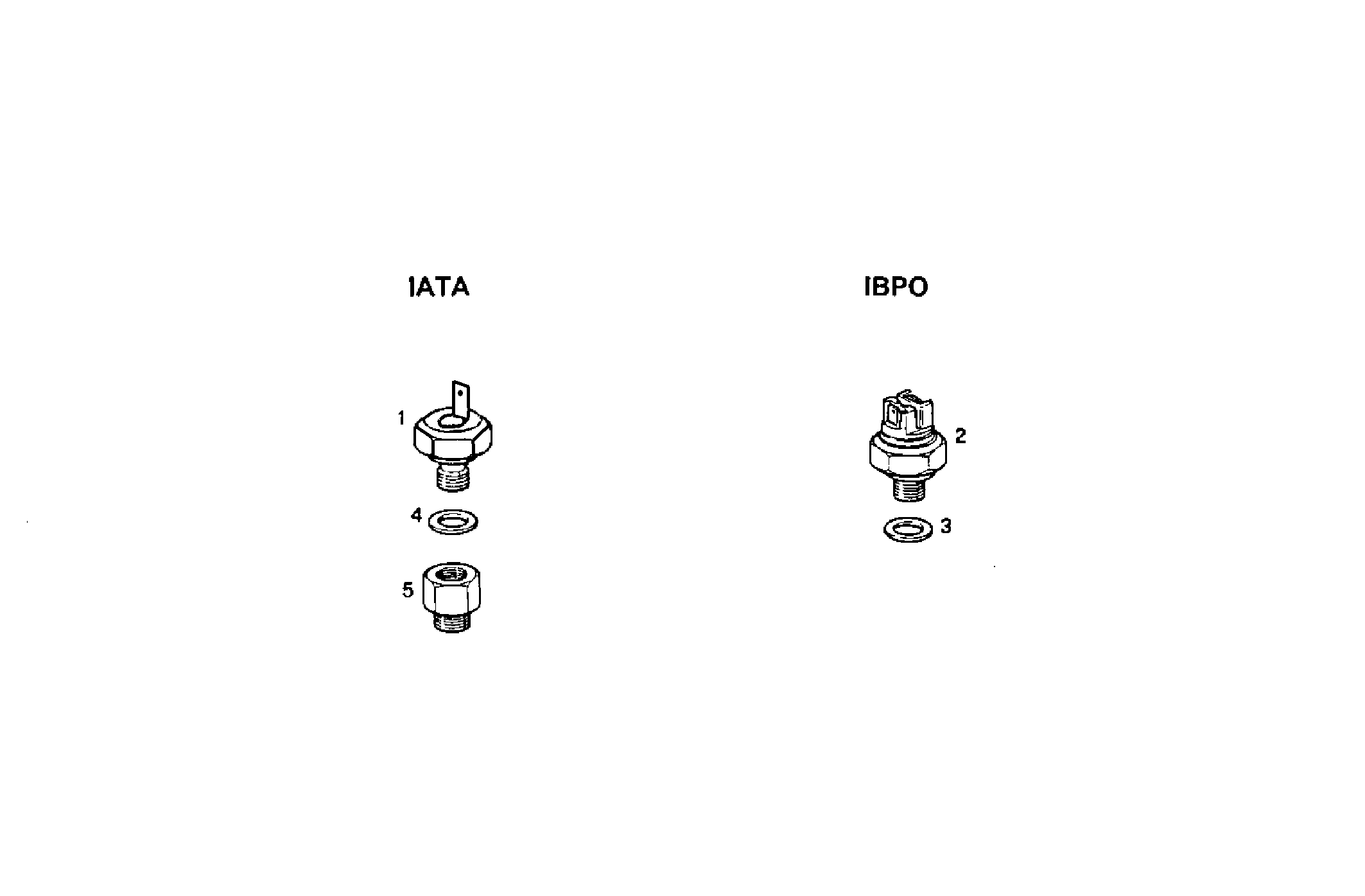 SENDER UNITS HWT/LOP TWO POLES SYSTEM - 8210Si15.00A520 8210Si15 parts diagram
