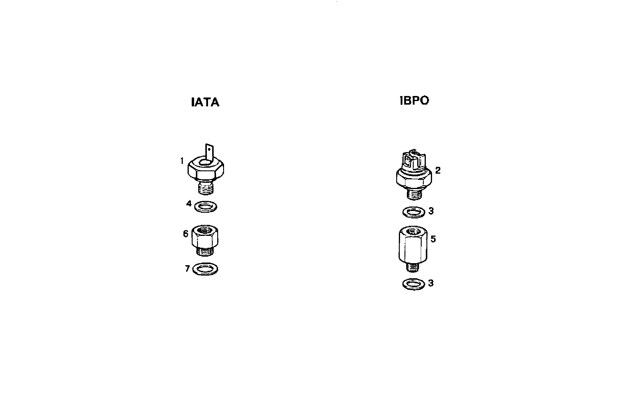 SENDER UNITS HWT/LOP TWO POLES SYSTEM - 8281Si15.00A580 8281Si15 parts diagram