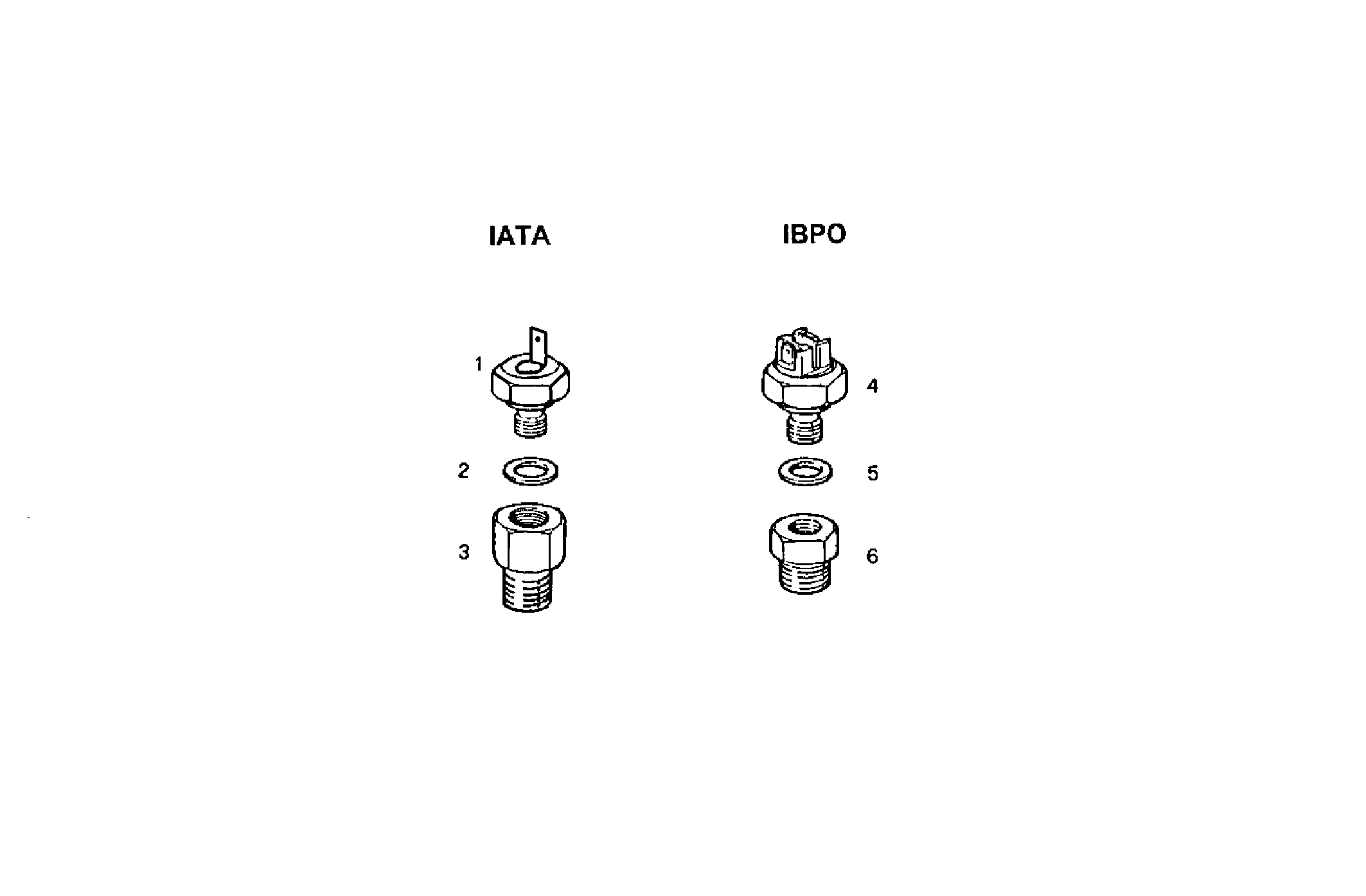 SENDER UNITS HWT/LOP TWO POLES SYSTEM - 7675Si15.05 7675Si15 parts diagram