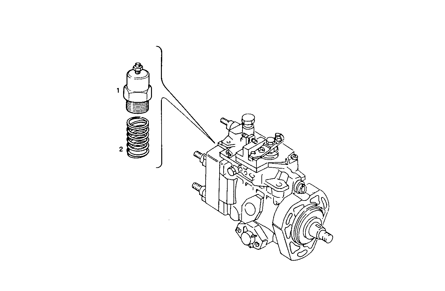 STOP SOLENOID - ENERGIZE TO STOP - 12V - 8041C05.05 8041C05 parts diagram