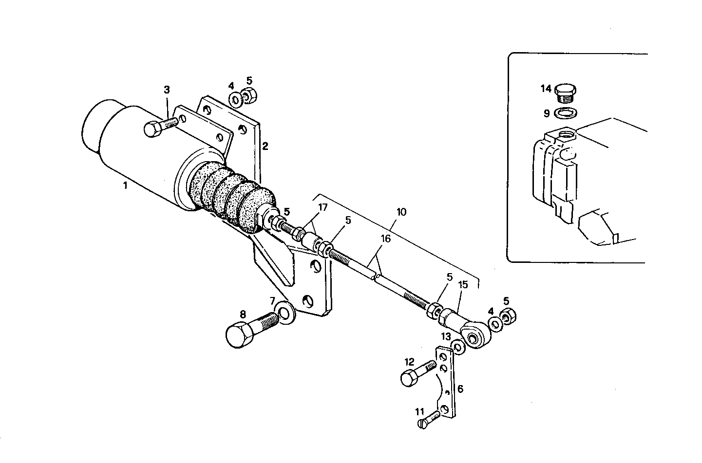 STOP SOLENOID - ENERGIZE TO STOP - 12V - 8061M12.21 8061M12 parts diagram