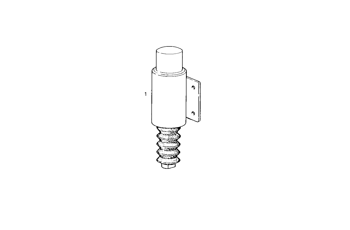 STOP SOLENOID - ENERGIZE TO STOP - 12V - 8361SRM40.00 8361SRM40 parts diagram