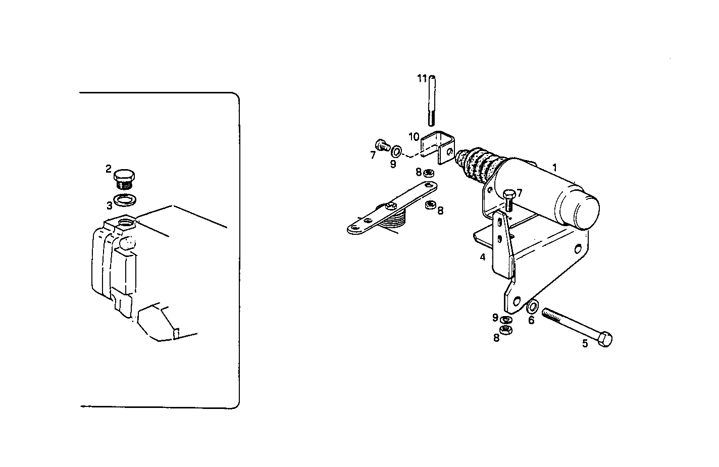 STOP SOLENOID - ENERGIZE TO STOP - 12V - 8041M08.21 8041M08 parts diagram