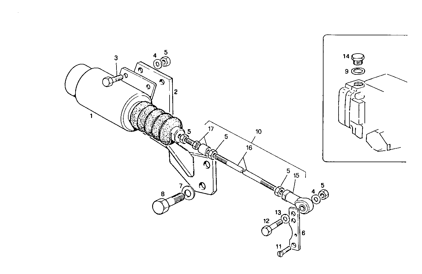 STOP SOLENOID - ENERGIZE TO STOP - 12V - 8061i25.05 8061i25 parts diagram