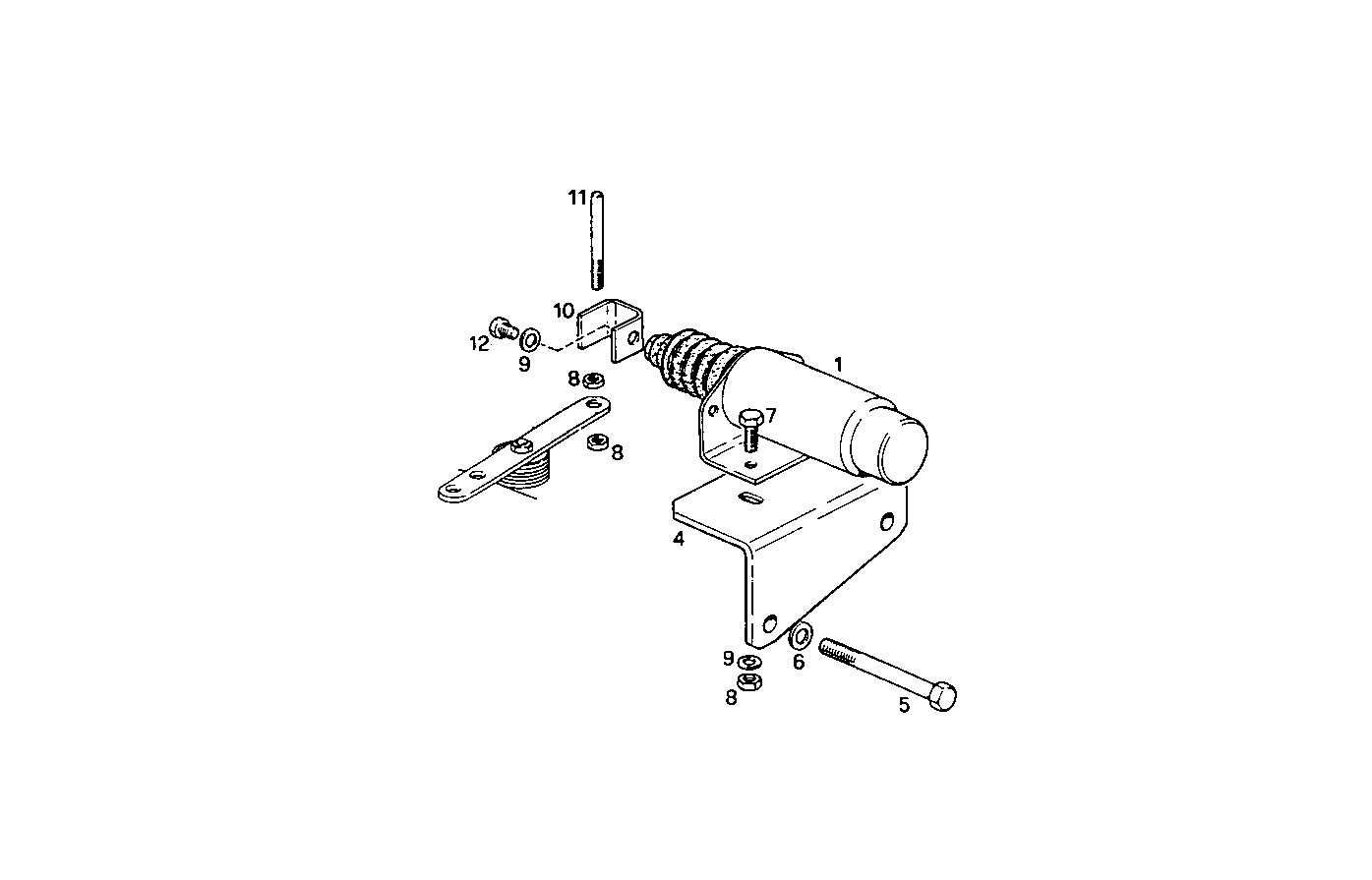 STOP SOLENOID - ENERGIZE TO STOP - 24V - 8041i40.55 8041i40 parts diagram