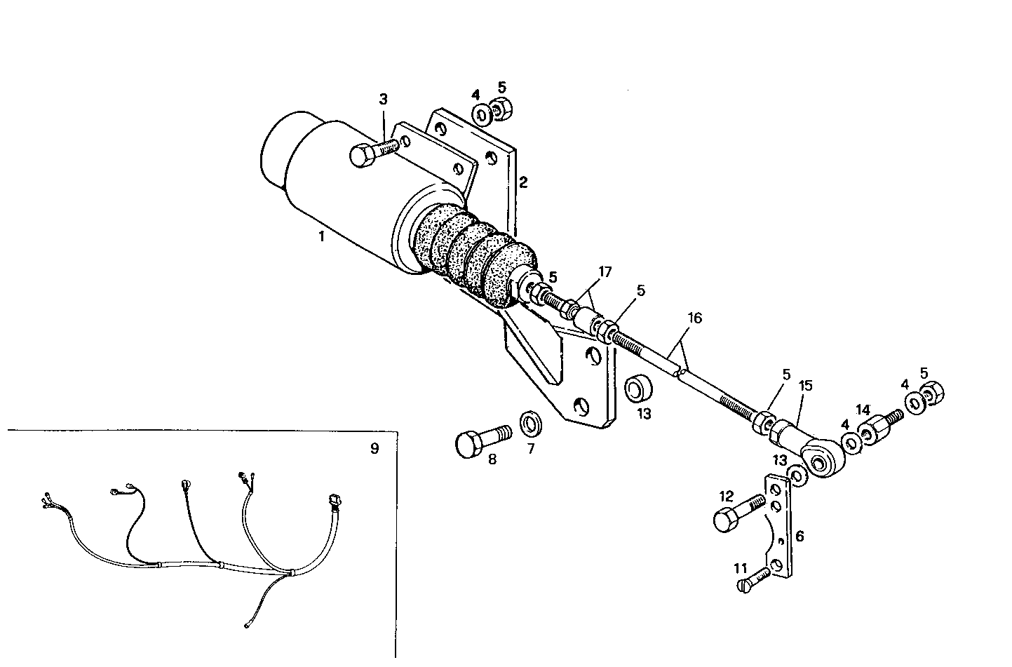 STOP SOLENOID - ENERGIZE TO STOP - 12V - 8061i40.05 8061i40 parts diagram