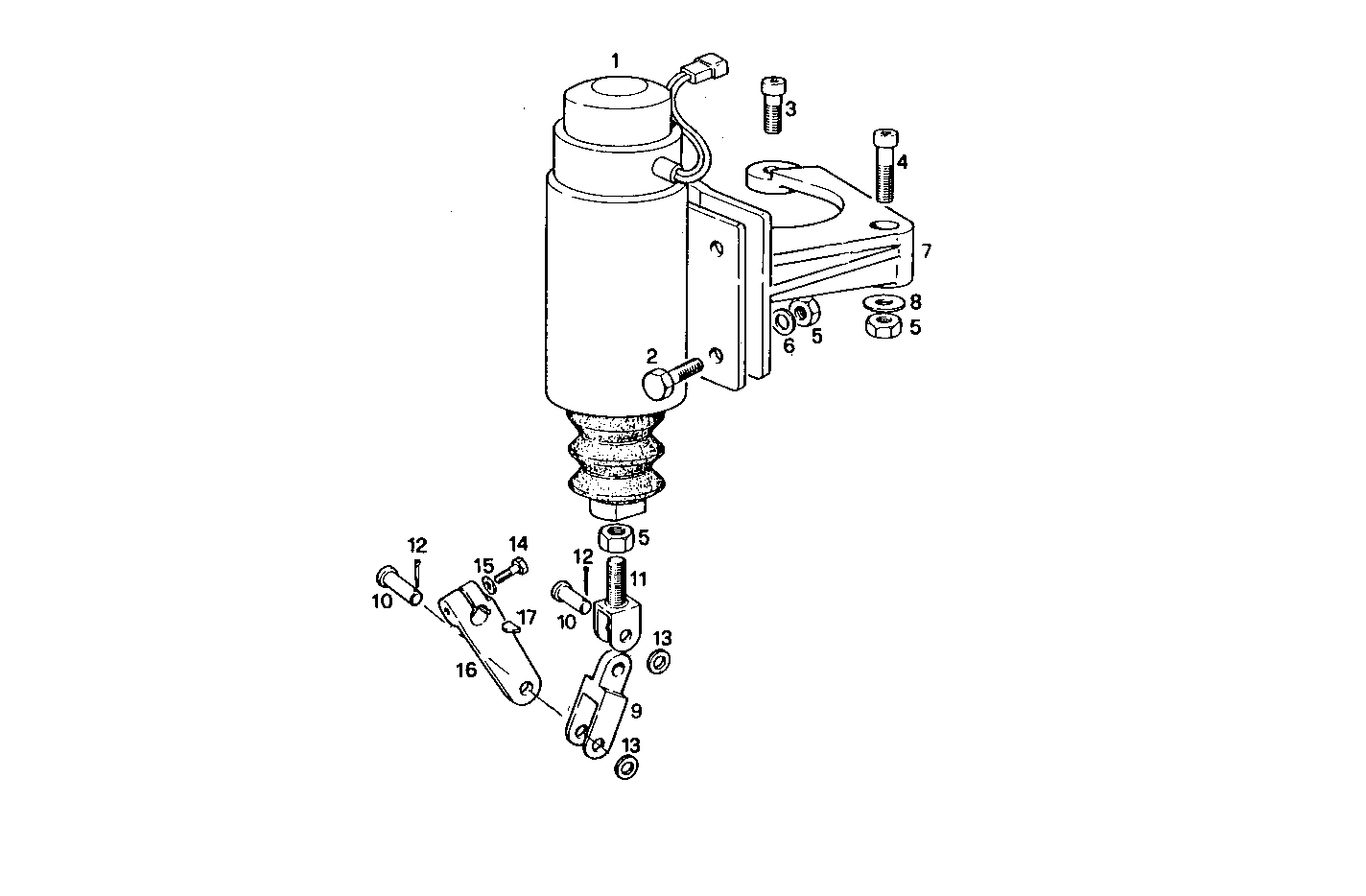 STOP SOLENOID - ENERGIZE TO STOP - 24V - 8360SRC46.10A007 8360SRC46 parts diagram
