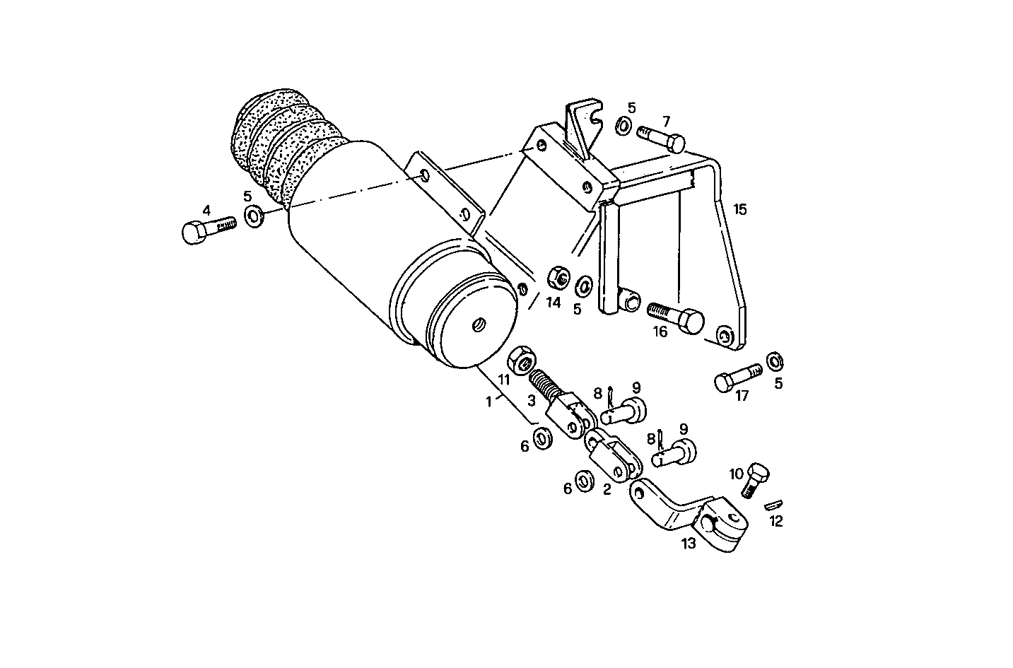 STOP SOLENOID - ENERGIZE TO STOP - 24V - 8361SRM40.40 8361SRM40 parts diagram
