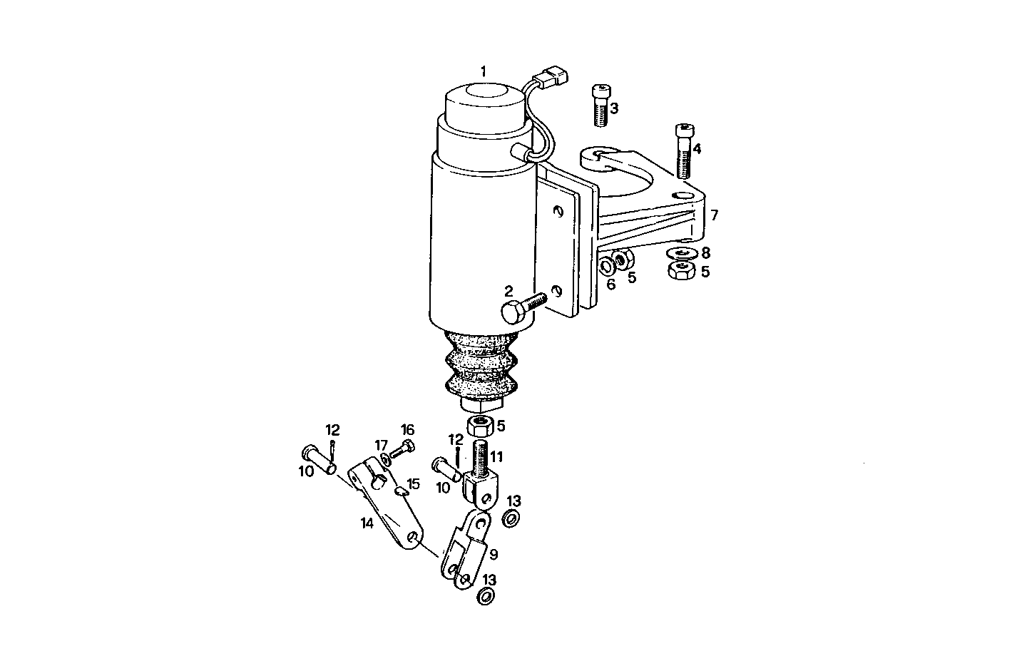 STOP SOLENOID - ENERGIZE TO STOP - 24V - 8360SRC20.00 8360SRC20 parts diagram