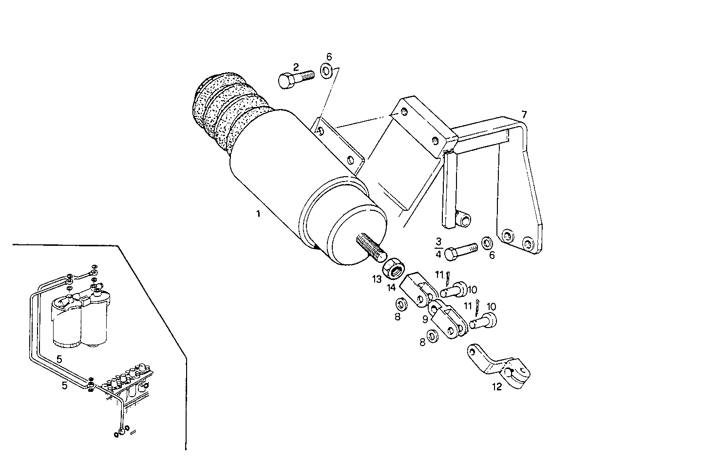 STOP SOLENOID - ENERGIZE TO STOP - 24V - 8360SRC22.20 8360SRC22 parts diagram