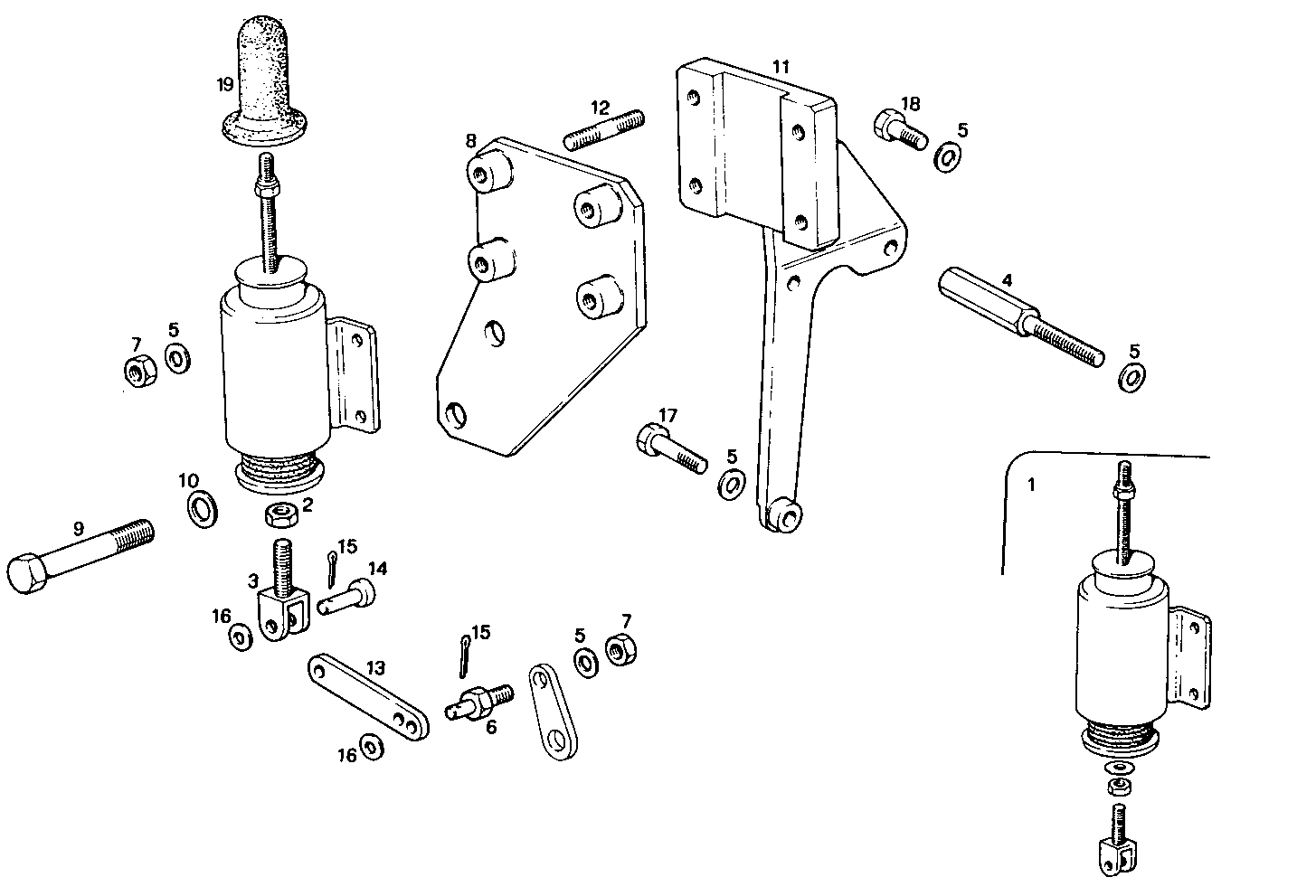 STOP SOLENOID - ENERGIZE TO RUN - 12V - 8061Si40.00 8061Si40 parts diagram