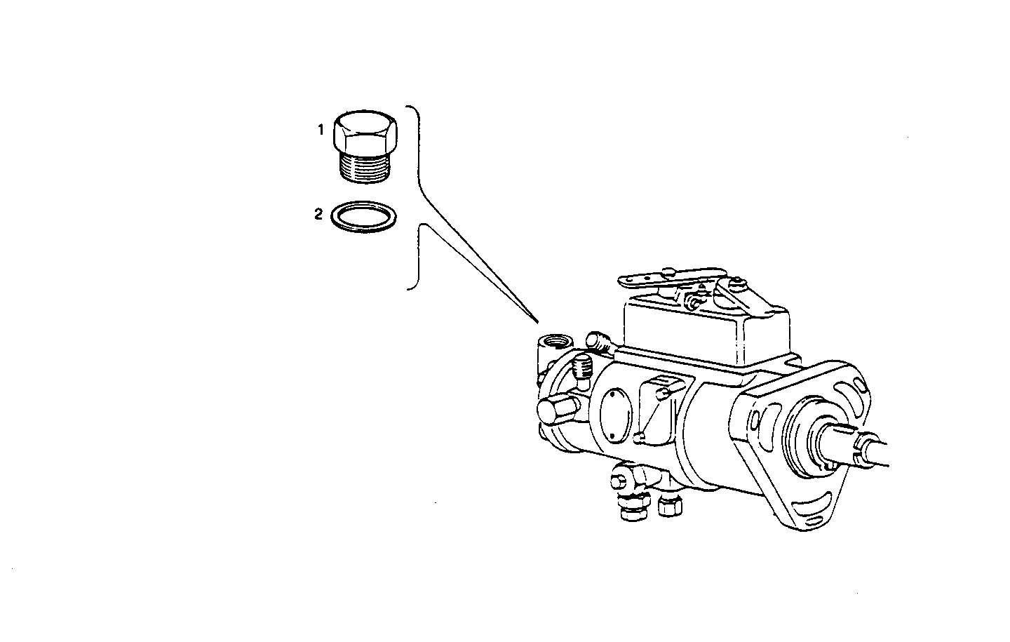 ENGINE WITHOUT STOP SOLENOID - 8031i05.05 8031i05 parts diagram