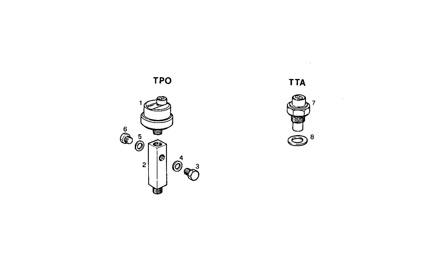SENDER UNITS FOR INSTRUMENTS - 8210SRi26.00 8210SRi26 parts diagram
