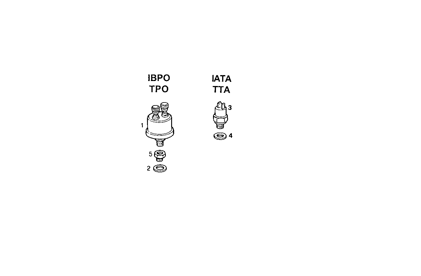 SENDER UNITS FOR INSTRUMENTS - 8210SRi12.01 8210SRi12 parts diagram