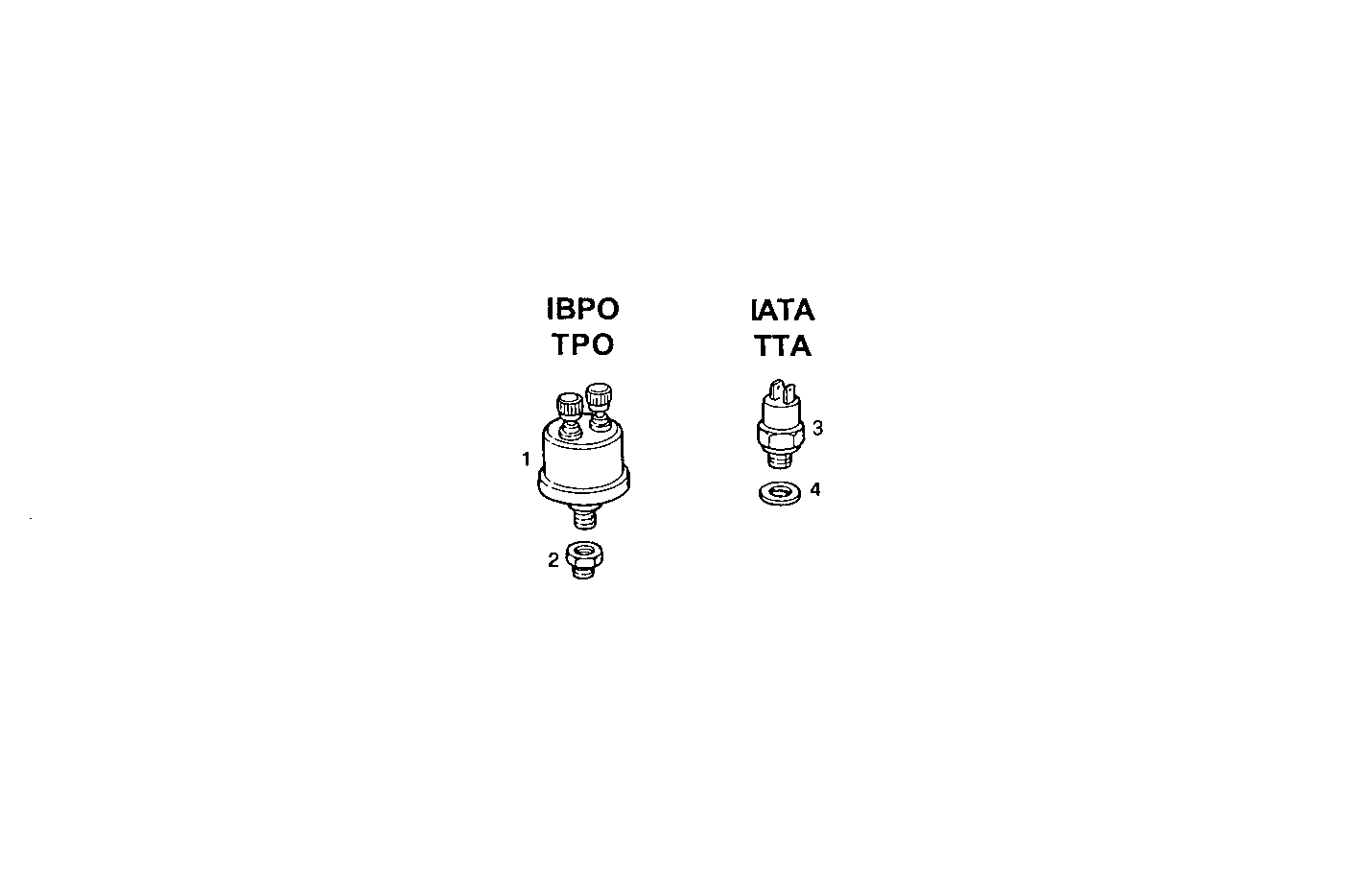 SENDER UNITS FOR INSTRUMENTS - 8210SRi26.02 8210SRi26 parts diagram
