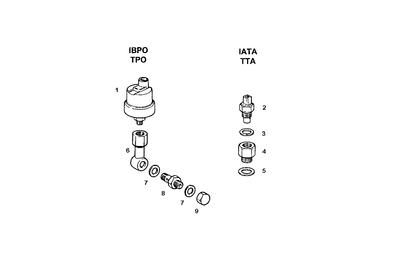 SENDER UNITS ALARMS INSTRUMENT - 12/24V - 8061SRi27.06 8061SRI27 parts diagram
