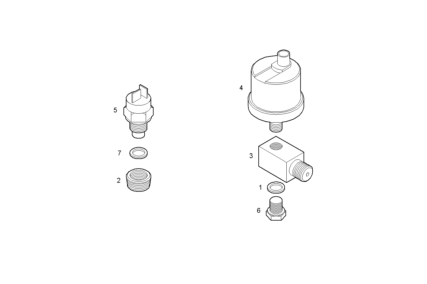 SENDERS - N45MSTD20.50 NEF 4 mechanic. - TIER 2 parts diagram