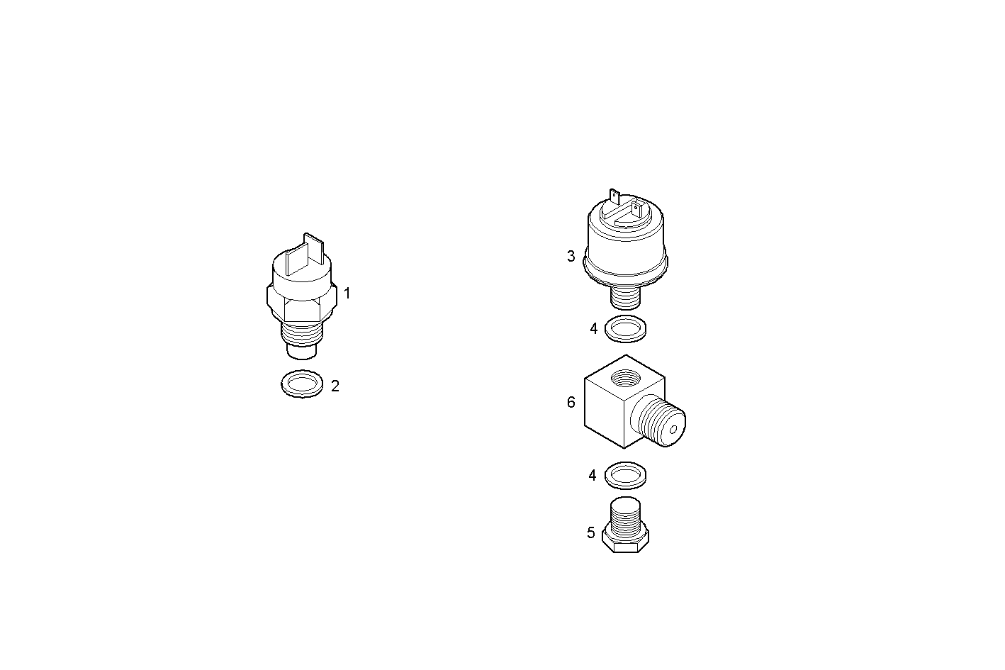SENDER UNITS ALARMS INSTRUMENT - 12/24V - C87ENTX20.00 CURSOR 9 - TIER 3 parts diagram
