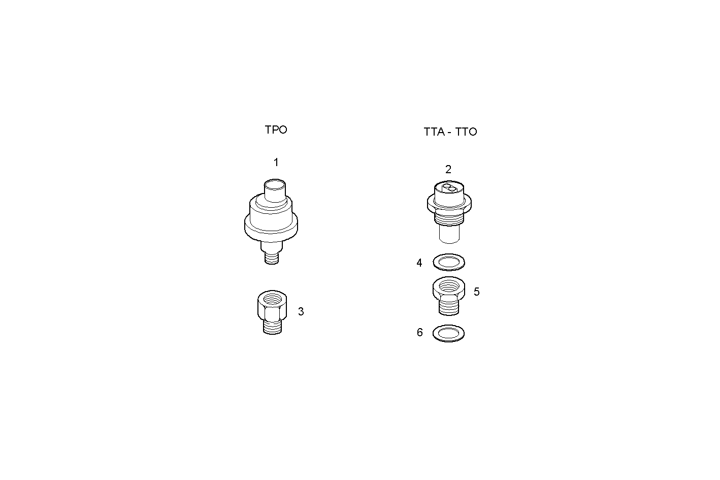 SENDER UNITS ALARMS INSTRUMENT - 12/24V - PU8361SI10.00A100 PU8361SI10 parts diagram