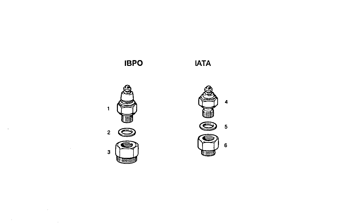 SENDER UNITS HWT/LOP - 12/24V - 7675SE00.00 7675SE00 parts diagram