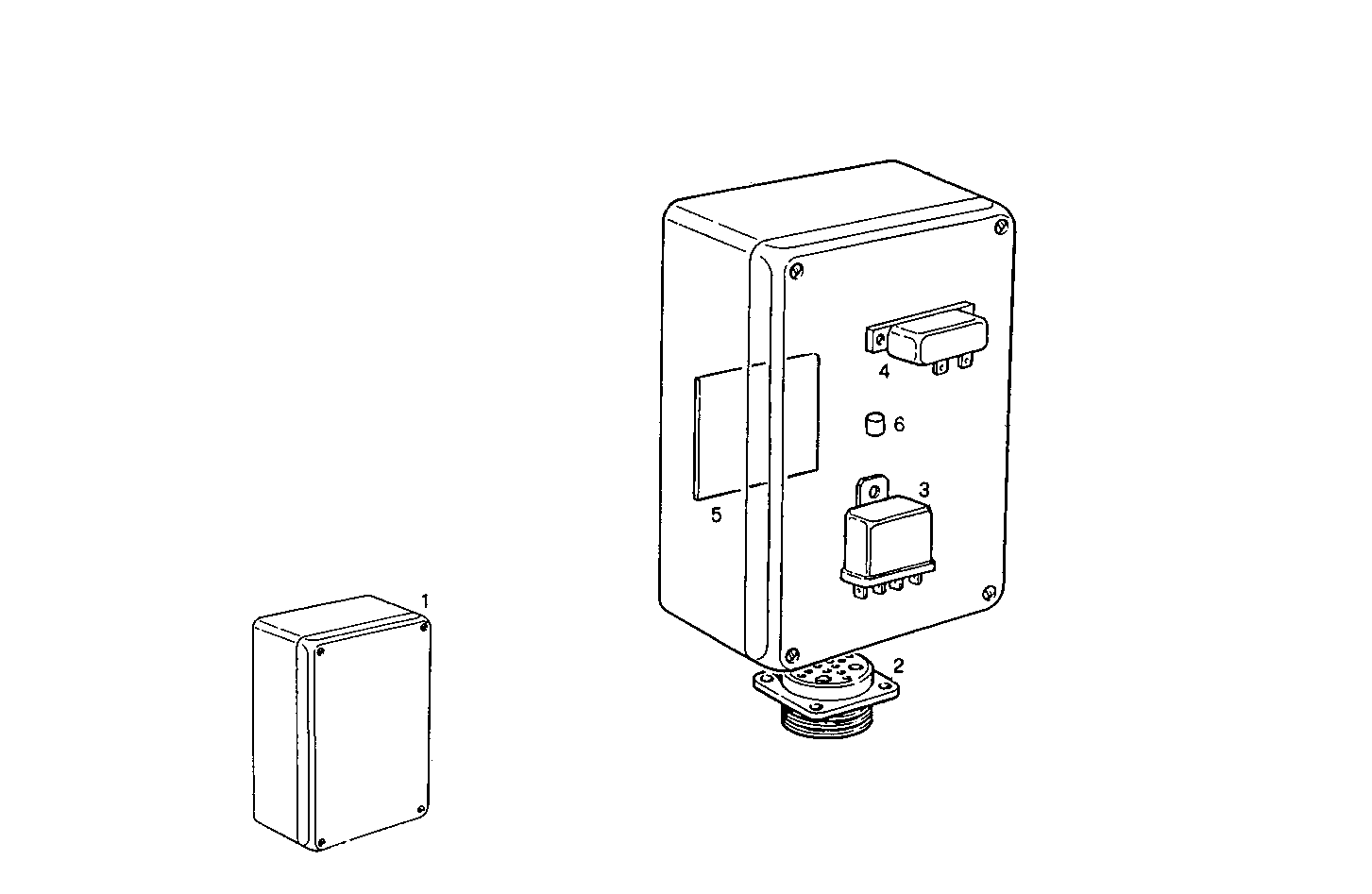 OVERSPEED DEVICE 24V AT MAX RPM - 8210M22.30A003 8210M22 parts diagram
